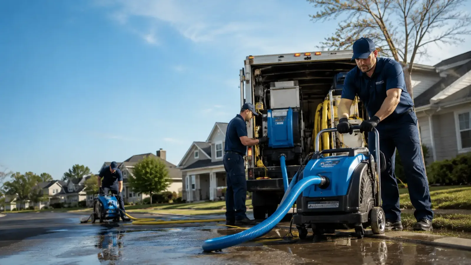 Flood Damage Cleanup in Cuervo, NM